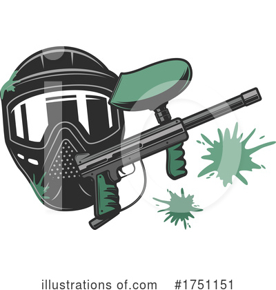Paintball Clipart #1751151 by Vector Tradition SM