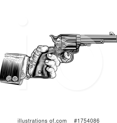 Royalty-Free (RF) Gun Clipart Illustration by AtStockIllustration - Stock Sample #1754086