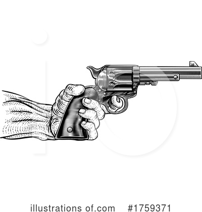 Royalty-Free (RF) Gun Clipart Illustration by AtStockIllustration - Stock Sample #1759371