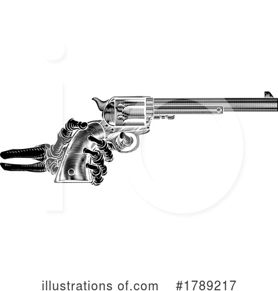 Pistol Clipart #1789217 by AtStockIllustration