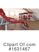 Gym Clipart #1631467 by KJ Pargeter