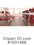 Gym Clipart #1631468 by KJ Pargeter