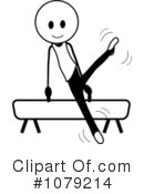 Gymnastics Clipart #1079214 by Pams Clipart