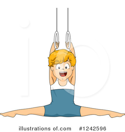 Royalty-Free (RF) Gymnastics Clipart Illustration by BNP Design Studio - Stock Sample #1242596