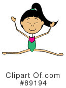 Gymnastics Clipart #89194 by Pams Clipart