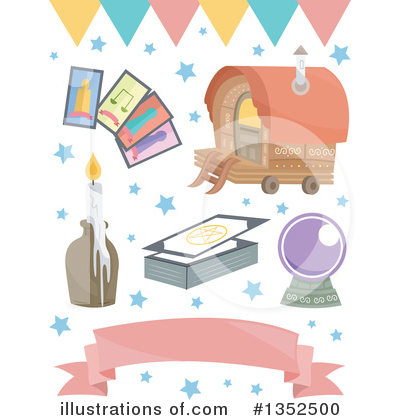 Tarot Cards Clipart #1352500 by BNP Design Studio