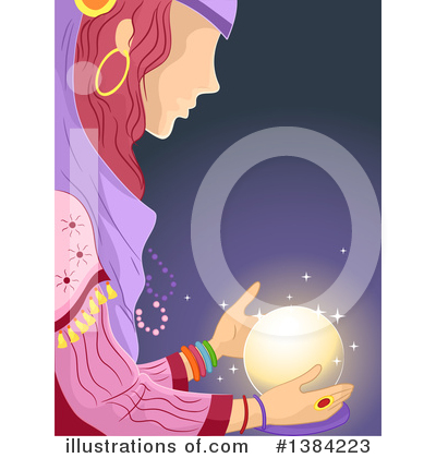 Royalty-Free (RF) Gypsy Clipart Illustration by BNP Design Studio - Stock Sample #1384223