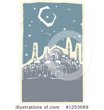 Royalty-Free (RF) Hagia Sophia Clipart Illustration by xunantunich - Stock Sample #1253069