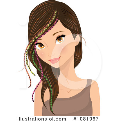 Woman Clipart #1081967 by Melisende Vector