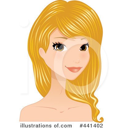 Hairstyles Clipart #441402 by Melisende Vector