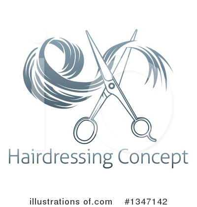 Royalty-Free (RF) Hair Cut Clipart Illustration by AtStockIllustration - Stock Sample #1347142