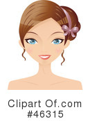 Hair Style Clipart #46315 by Melisende Vector