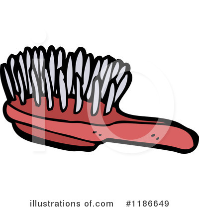 Royalty-Free (RF) Hairbrush Clipart Illustration by lineartestpilot - Stock Sample #1186649