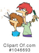 Hairdresser Clipart #1046693 by toonaday