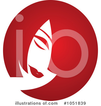 Royalty-Free (RF) Hairstyle Clipart Illustration by Eugene - Stock Sample #1051839