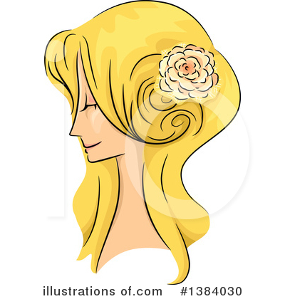 Hairstyle Clipart #1384030 by BNP Design Studio