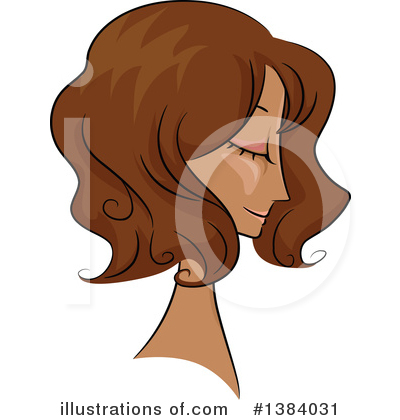 Royalty-Free (RF) Hairstyle Clipart Illustration by BNP Design Studio - Stock Sample #1384031