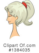 Hairstyle Clipart #1384035 by BNP Design Studio