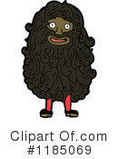 Hairy Man Clipart #1185069 by lineartestpilot