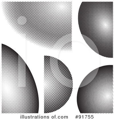 Royalty-Free (RF) Halftone Clipart Illustration by michaeltravers - Stock Sample #91755