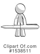 Halftone Design Mascot Clipart #1538511 by Leo Blanchette