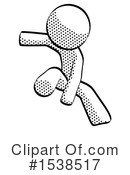 Halftone Design Mascot Clipart #1538517 by Leo Blanchette
