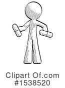 Halftone Design Mascot Clipart #1538520 by Leo Blanchette