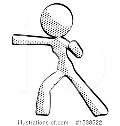 Royalty-Free (RF) Halftone Design Mascot Clipart Illustration by Leo Blanchette - Stock Sample #1538522