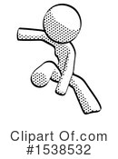Halftone Design Mascot Clipart #1538532 by Leo Blanchette