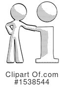 Halftone Design Mascot Clipart #1538544 by Leo Blanchette