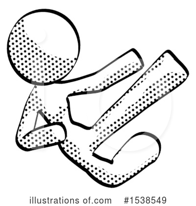 Royalty-Free (RF) Halftone Design Mascot Clipart Illustration by Leo Blanchette - Stock Sample #1538549