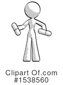 Halftone Design Mascot Clipart #1538560 by Leo Blanchette