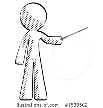 Royalty-Free (RF) Halftone Design Mascot Clipart Illustration by Leo Blanchette - Stock Sample #1538562