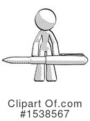 Halftone Design Mascot Clipart #1538567 by Leo Blanchette