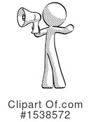 Halftone Design Mascot Clipart #1538572 by Leo Blanchette