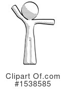 Halftone Design Mascot Clipart #1538585 by Leo Blanchette