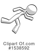 Halftone Design Mascot Clipart #1538592 by Leo Blanchette