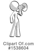 Halftone Design Mascot Clipart #1538604 by Leo Blanchette