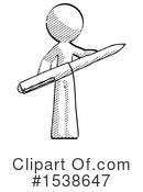 Halftone Design Mascot Clipart #1538647 by Leo Blanchette