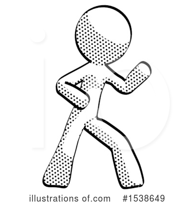 Royalty-Free (RF) Halftone Design Mascot Clipart Illustration by Leo Blanchette - Stock Sample #1538649