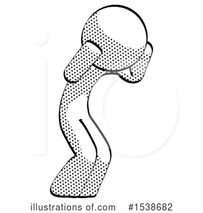 Royalty-Free (RF) Halftone Design Mascot Clipart Illustration by Leo Blanchette - Stock Sample #1538682