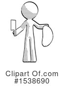 Halftone Design Mascot Clipart #1538690 by Leo Blanchette