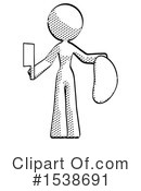 Halftone Design Mascot Clipart #1538691 by Leo Blanchette