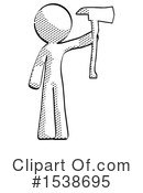 Halftone Design Mascot Clipart #1538695 by Leo Blanchette
