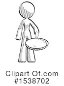 Halftone Design Mascot Clipart #1538702 by Leo Blanchette