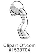 Halftone Design Mascot Clipart #1538704 by Leo Blanchette