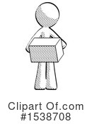 Halftone Design Mascot Clipart #1538708 by Leo Blanchette