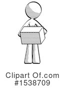 Halftone Design Mascot Clipart #1538709 by Leo Blanchette