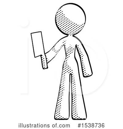 Royalty-Free (RF) Halftone Design Mascot Clipart Illustration by Leo Blanchette - Stock Sample #1538736