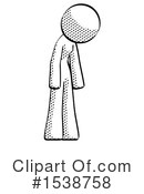 Halftone Design Mascot Clipart #1538758 by Leo Blanchette